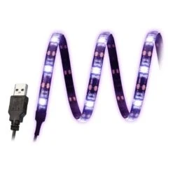 Emerald 25 Ft. Plug-In Smart Remote Controlled Integrated LED Color Changing Strip Light (1-Strip) -Lamp Parts emerald led strip lights sm 720 2500 4f 1000