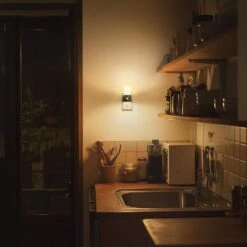 LED Motion Sensor Night Light Plug 100LM Dimmable, 3000K Soft White, Auto On/Off (6-Pack) -Lamp Parts emeritpro night lights hg gy11102us 6ap3 c3 1000