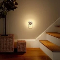 6-Pack 0.6-Watt Plug-In Motion Sensor Night Light, White, 3000K LED, Non-Dimmable 12 6-Pack 0.6-Watt Plug-In Motion Sensor Night Light, White, 3000K LED, Non-Dimmable -Lamp Parts emeritpro night lights hg nl00202 6ap3 1f 1000