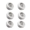 6-Pack 0.6-Watt Plug-In Motion Sensor Night Light, White, 3000K LED, Non-Dimmable -Lamp Parts emeritpro night lights hg nl00202 6ap3 64 1000