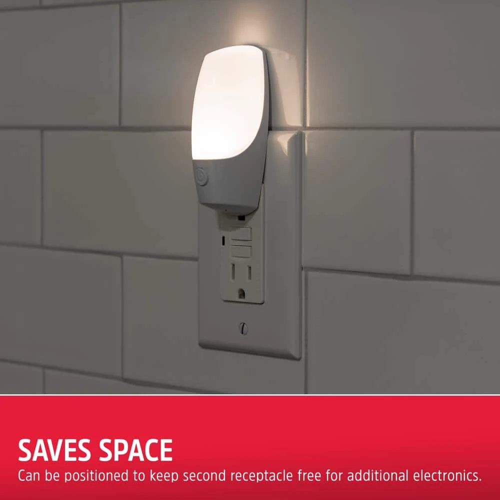 Energizer 0.5-Watt Manual Touch On/Off Plug In Integrated LED Night Light 9 Energizer 0.5-Watt Manual Touch On/Off Plug In Integrated LED Night Light - Image 7