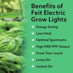 11-Watt 8 Ft. Linkable Indoor And Greenhouse Seeding, Vegetation, Flowering Plant Specialty Tape LED Grow Light (4-Pack) -Lamp Parts feit electric led strip lights tape48growled 4 4f 1000