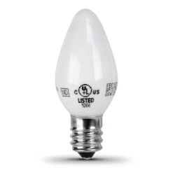 7-Watt Equivalent C7 White Replacement E12 Candelabra Base LED Night Light Bulb, Soft White 2700K (12-Pack) 15 7-Watt Equivalent C7 White Replacement E12 Candelabra Base LED Night Light Bulb, Soft White 2700K (12-Pack) -Lamp Parts feit electric night lights bp7c7w827led2 hdrp 6 44 1000