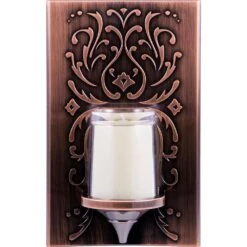 0.5-Watt Oil-Rubbed Plug In Light Sensing Integrated LED Flicker Night Light 11 0.5-Watt Oil-Rubbed Plug In Light Sensing Integrated LED Flicker Night Light -Lamp Parts ge night lights 11258 1f 1000