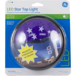 Battery Operated Decorative LED Twinkle Star Tap Light, 1 Bulb, 1-Pack -Lamp Parts ge night lights 17457 c3 1000
