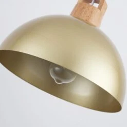 3-Pack 1-Light Gold Vintage Pendant Light Adjustable Ceiling Hanging Lights With Metal Shade 20 3-Pack 1-Light Gold Vintage Pendant Light Adjustable Ceiling Hanging Lights With Metal Shade -Lamp Parts gold adsensty pendant lights hd3 1g 3 d00075 4f 1000