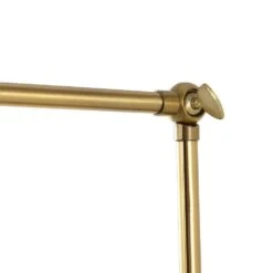 Swing Arm Adjustable Wall Lamps Warm Brass Hardwired Light Fixture Up Down Metal Shade -Lamp Parts gold wall lamps wbwl y013 gd 1f 1000