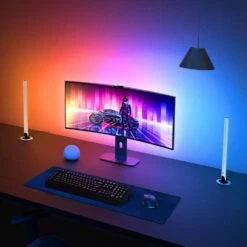 DreamView G1 Pro RGBIC Smart Gaming Kit Integrated LED Strip Light With Two Light Bars -Lamp Parts govee led strip lights h604ca01 4f 1000