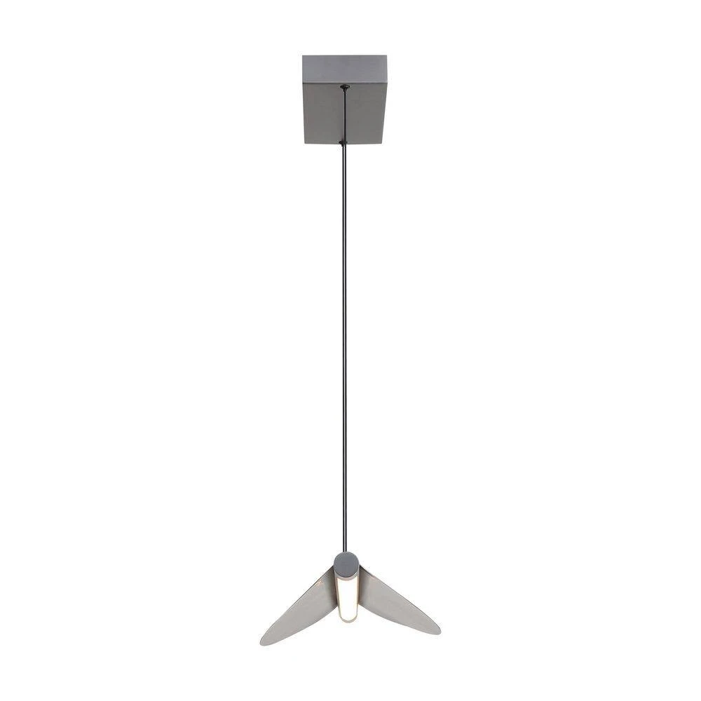 Golden Lighting Luma 25-Watt 1 Light Graphite Integrated LED Linear Pendant Light With Graphite Shade 7 Golden Lighting Luma 25-Watt 1 Light Graphite Integrated LED Linear Pendant Light With Graphite Shade - Image 5