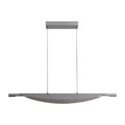 Golden Lighting Luma 25-Watt 1 Light Graphite Integrated LED Linear Pendant Light With Graphite Shade