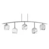 Siena 5-Light Graphite Billiard-Light With Onyx Swirl Glass Shades -Lamp Parts graphite pool table lights 3r745gp4819 64 1000