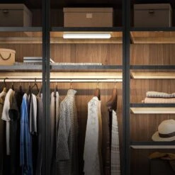 12.5 In. Battery Operated LED White Rechargeable 4000K Cool White Under Cabinet Light (12-Pack) 22 12.5 In. Battery Operated LED White Rechargeable 4000K Cool White Under Cabinet Light (12-Pack) -Lamp Parts gray feit electric under cabinet bar lights ucl12 5 840 bat 12 44 1000