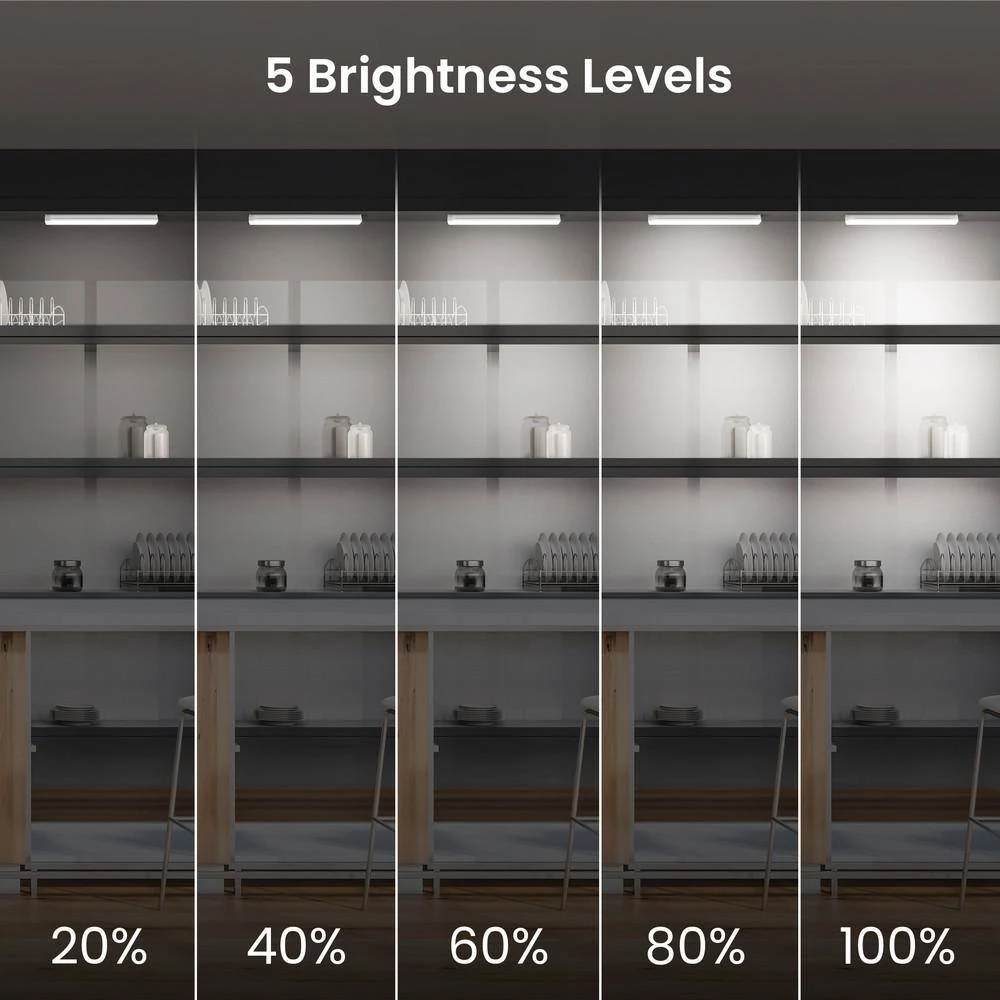 12.5 In. Battery Operated LED White Rechargeable 4000K Cool White Under Cabinet Light (12-Pack) 9 12.5 In. Battery Operated LED White Rechargeable 4000K Cool White Under Cabinet Light (12-Pack) - Image 7