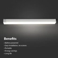 12.5 In. Battery Operated LED White Rechargeable 4000K Cool White Under Cabinet Light (12-Pack) 19 12.5 In. Battery Operated LED White Rechargeable 4000K Cool White Under Cabinet Light (12-Pack) -Lamp Parts gray feit electric under cabinet bar lights ucl12 5 840 bat 12 c3 1000