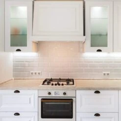 14.5 In. Battery Operated LED White Rechargeable 4000K Cool White Under Cabinet Light (1-Pack) 18 14.5 In. Battery Operated LED White Rechargeable 4000K Cool White Under Cabinet Light (1-Pack) -Lamp Parts gray feit electric under cabinet bar lights ucl14 5 840 bat 1d 1000