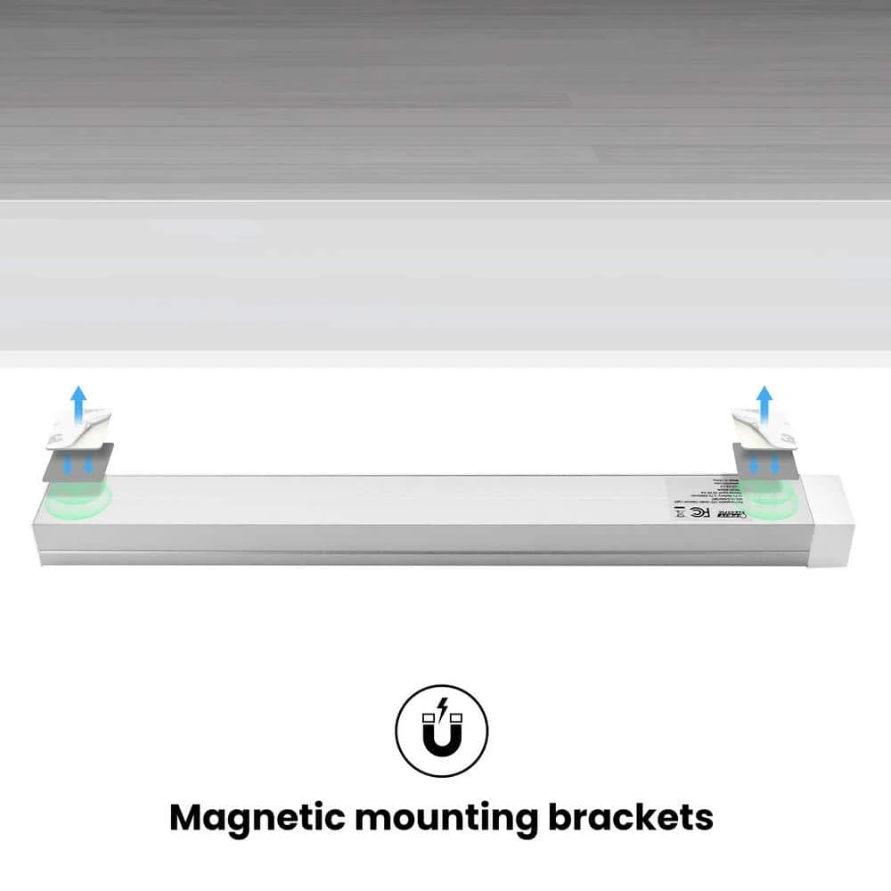 14.5 In. Battery Operated LED White Rechargeable 4000K Cool White Under Cabinet Light (1-Pack) 11 14.5 In. Battery Operated LED White Rechargeable 4000K Cool White Under Cabinet Light (1-Pack) - Image 9