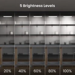 14.5 In. Battery Operated LED White Rechargeable 4000K Cool White Under Cabinet Light (1-Pack) 21 14.5 In. Battery Operated LED White Rechargeable 4000K Cool White Under Cabinet Light (1-Pack) -Lamp Parts gray feit electric under cabinet bar lights ucl14 5 840 bat 4f 1000