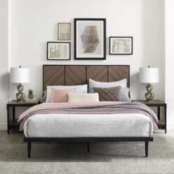 24 In. Gray Modern Dimmable Resin Bedroom Living Room Bedside Desk Nightstand Table Lamps USB Port (Set Of 2) -Lamp Parts gray maxax table lamps t189 gy 44 1000