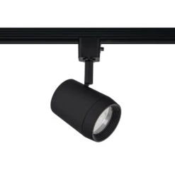 Ocularc 7011 Black Integrated LED 5CCT Fixed Track Hardwired Track Lighting Cylinder H Track Head