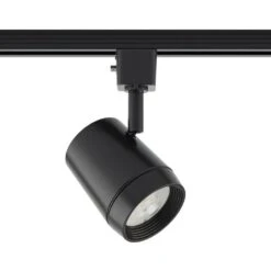 Ocularc 7011 Dark Bronze Integrated LED 5CCT Fixed Track Hardwired Track Lighting Cylinder H Track Head