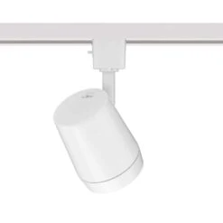 Ocularc 7011 White Integrated LED 5CCT Fixed Track Hardwired Track Lighting Cylinder H Track Head -Lamp Parts h track head white wac lighting track lighting heads h 7011 cs wt 44 1000