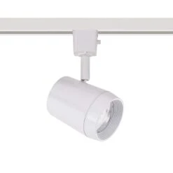 Ocularc 7011 White Integrated LED 5CCT Fixed Track Hardwired Track Lighting Cylinder H Track Head