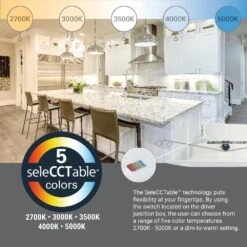 Halo 5/6 In. 10.9-Watt RL Night Light Recessed LED Retrofit Module, 1000-Lumens, Selectable CCT, D2W 16 Halo 5/6 In. 10.9-Watt RL Night Light Recessed LED Retrofit Module, 1000-Lumens, Selectable CCT, D2W -Lamp Parts halo night lights rlnl56109fsd2w1ewh 66 1000