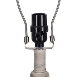 Bluffton 28 In. 1-Light Distressed Grey Buffet Lamps (set Of 2) -Lamp Parts hampton bay lamp sets 24222 000 fa 1000