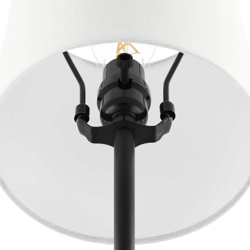 Biscayne 28 In. 1-Light Black Buffet Lamps (set Of 2) 5 Biscayne 28 In. 1-Light Black Buffet Lamps (set Of 2) - Image 3