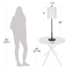 Biscayne 28 In. 1-Light Black Buffet Lamps (set Of 2) 20 Biscayne 28 In. 1-Light Black Buffet Lamps (set Of 2) -Lamp Parts hampton bay lamp sets 24224 000 4f 1000