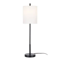 Biscayne 28 In. 1-Light Black Buffet Lamps (set Of 2) 19 Biscayne 28 In. 1-Light Black Buffet Lamps (set Of 2) -Lamp Parts hampton bay lamp sets 24224 000 c3 1000