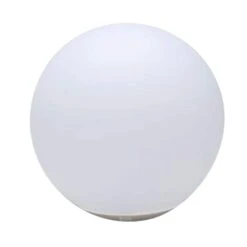8 In. Color Changing LED Glow Ball Lamp