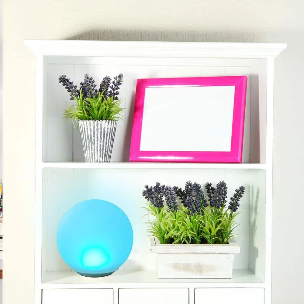 8 In. Color Changing LED Glow Ball Lamp 8 8 In. Color Changing LED Glow Ball Lamp - Image 6