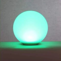8 In. Color Changing LED Glow Ball Lamp 25 8 In. Color Changing LED Glow Ball Lamp -Lamp Parts hampton bay novelty lights gw acbl 08 76 1000