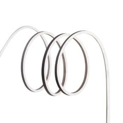 1000 Lumen 16 Ft. White Adjustable Light Color 120V Plug-in Or 12V Neon Flex LED Weather Resistant Outdoor Rope Light