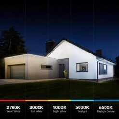 1000 Lumen 16 Ft. White Adjustable Light Color 120V Plug-in Or 12V Neon Flex LED Weather Resistant Outdoor Rope Light -Lamp Parts hampton bay rope lights nf165ccthd 77 1000