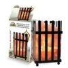 7.9 In. Ionic Crystal Natural Salt Picket Fence Lamp 7-8 Lbs. 1 7.9 In. Ionic Crystal Natural Salt Picket Fence Lamp 7-8 Lbs. -Lamp Parts himalayan glow novelty lights 1333 64 1000