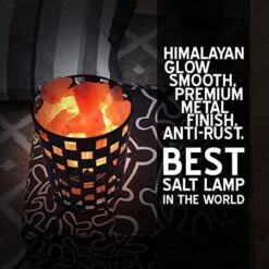 8 In. Projective Design Metal Basket Lamp -Lamp Parts himalayan glow novelty lights 1334 fa 1000