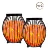 8.3 In. Ionic Crystal Natural Salt Oval Basket Lamp (Pack Of 2) 1 8.3 In. Ionic Crystal Natural Salt Oval Basket Lamp (Pack Of 2) -Lamp Parts himalayan glow novelty lights 1345b 64 1000