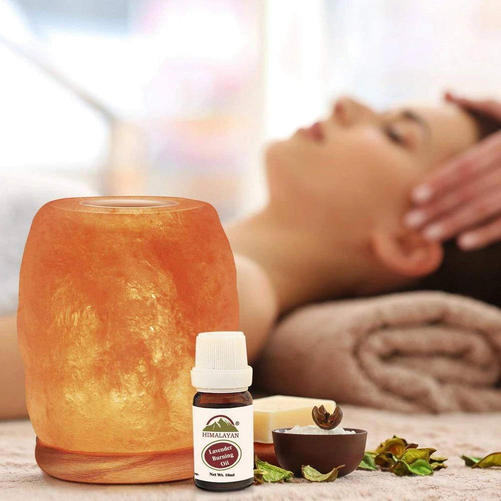 4 In. Aroma Therapy Salt Lamp With Wooden Base 7 4 In. Aroma Therapy Salt Lamp With Wooden Base - Image 5