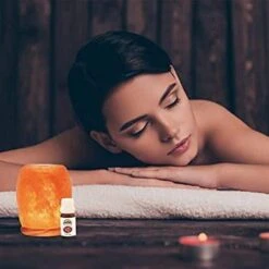 4 In. Aroma Therapy Salt Lamp With Wooden Base 16 4 In. Aroma Therapy Salt Lamp With Wooden Base -Lamp Parts himalayan glow novelty lights 942bc fa 1000