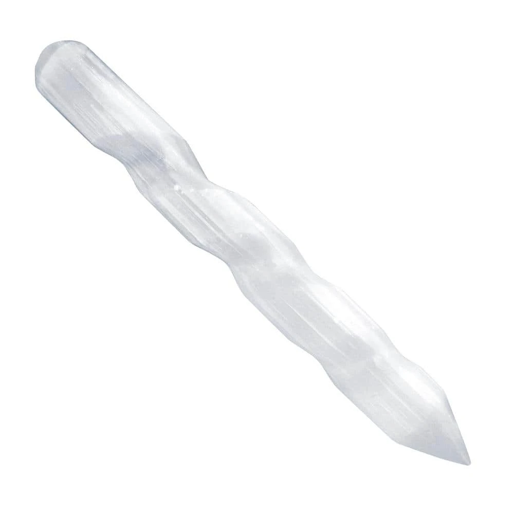 Selenite Crystal Wand For Healing 3 Selenite Crystal Wand For Healing