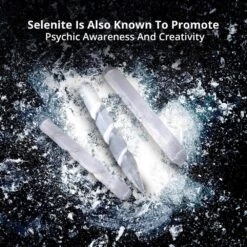 Selenite Crystal Wand For Healing 16 Selenite Crystal Wand For Healing -Lamp Parts himalayan glow novelty lights hd 1063a fa 1000