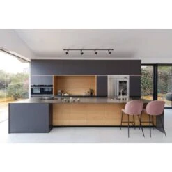 Ocularc 7011 Black Integrated LED 5CCT Fixed Track Hardwired Track Lighting Cylinder J/J2 Track Head -Lamp Parts j j2 track head black wac lighting track lighting heads j 7011 cs bk 31 1000