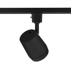 Ocularc 7011 Black Integrated LED 5CCT Fixed Track Hardwired Track Lighting Cylinder J/J2 Track Head -Lamp Parts j j2 track head black wac lighting track lighting heads j 7011 cs bk 44 1000