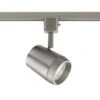 Ocularc 7011 Brushed Nickel Integrated LED 5CCT Fixed Track Hardwired Track Lighting Cylinder J/J2 Track Head -Lamp Parts j j2 track head brushed nickel wac lighting track lighting heads j 7011 cs bn 64 1000