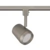 Ocularc 7030 Brushed Nickel Integrated LED 5CCT Fixed Track Hardwired Track Lighting Cylinder J/J2 Track Head -Lamp Parts j j2 track head brushed nickel wac lighting track lighting heads j 7030 cs bn 64 1000