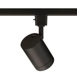 Ocularc 7012 Black Integrated LED 5CCT Fixed Track Hardwired Track Lighting Cylinder L Track Head -Lamp Parts l track head black wac lighting track lighting heads l 7012 cs bk 44 1000