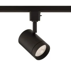 Ocularc 7012 Black Integrated LED 5CCT Fixed Track Hardwired Track Lighting Cylinder L Track Head