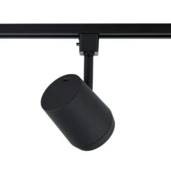 Ocularc 7030 Black Integrated LED 5CCT Fixed Track Hardwired Track Lighting Cylinder L Track Head -Lamp Parts l track head black wac lighting track lighting heads l 7030 cs bk 44 1000